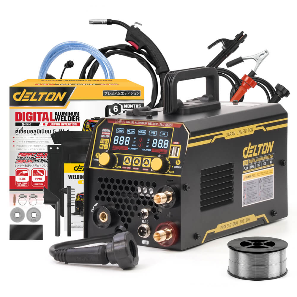 เครื่องเชื่อม INVERTER DELTON รุ่น ALU-655S ดิจิตอล 5 ระบบ_8